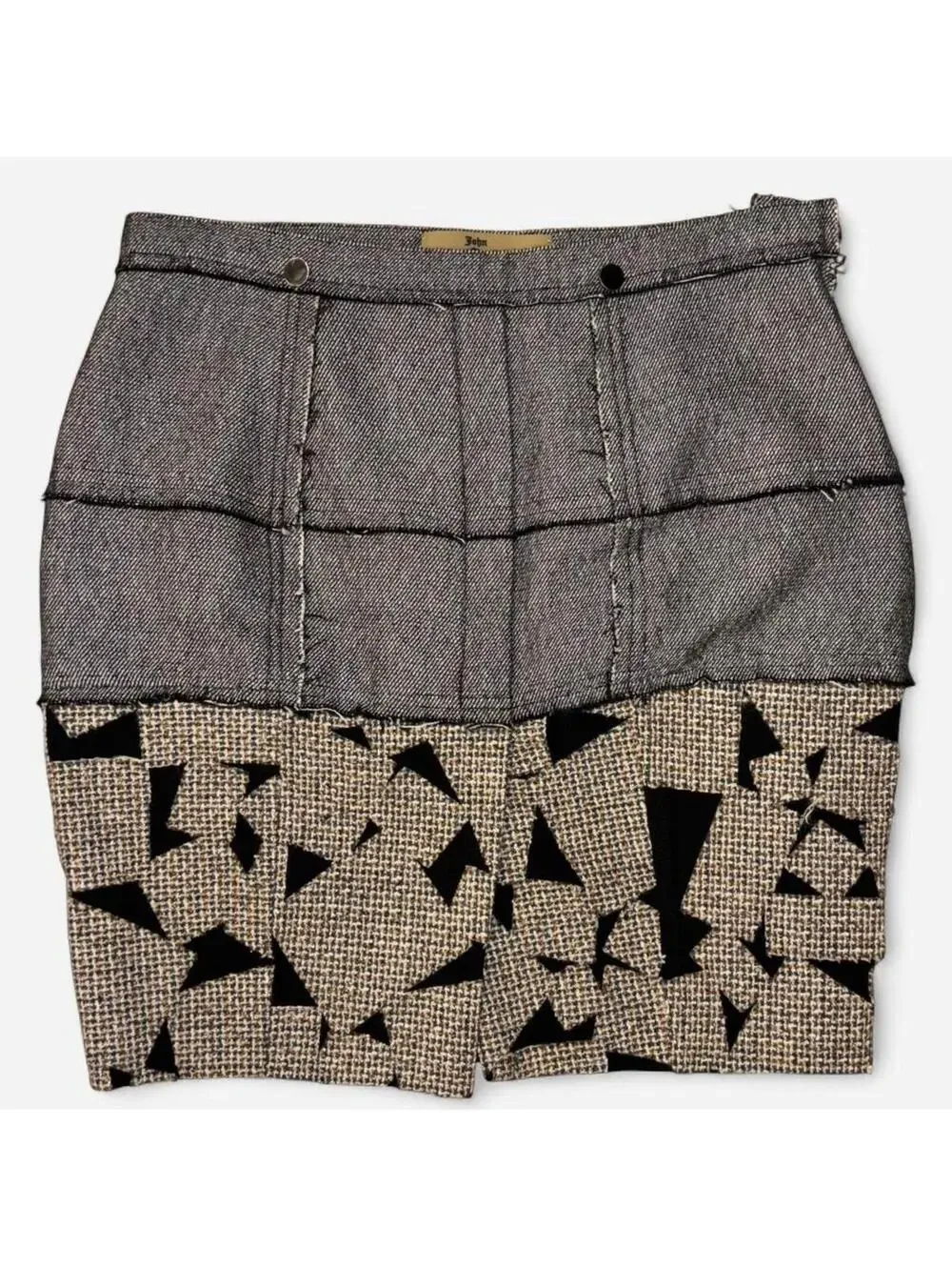 John Galliano - Patchwork Mini Skirt